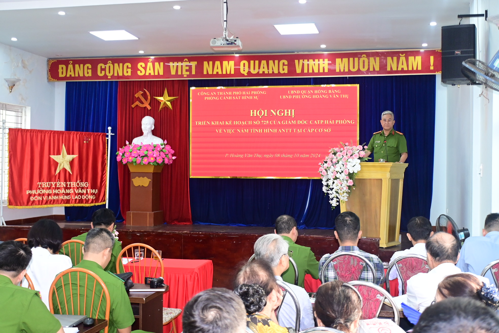 Triển khai kế hoạch về phòng ngừa, đấu tranh phòng chống tội phạm trên địa bàn thành phố Hải Phòng